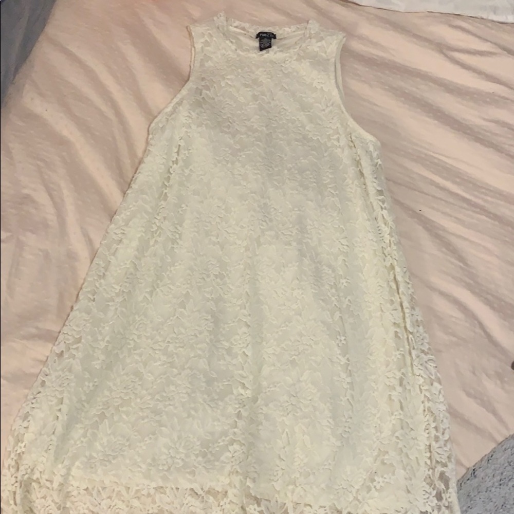 White Lace Dress
